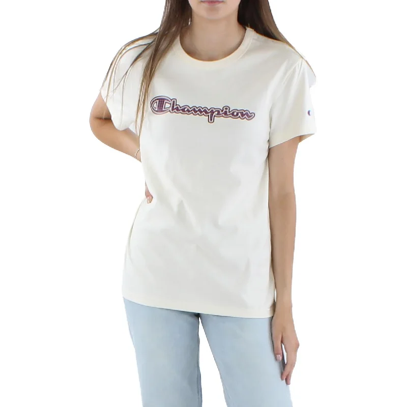 Champion Womens Logo Crewneck T-Shirt