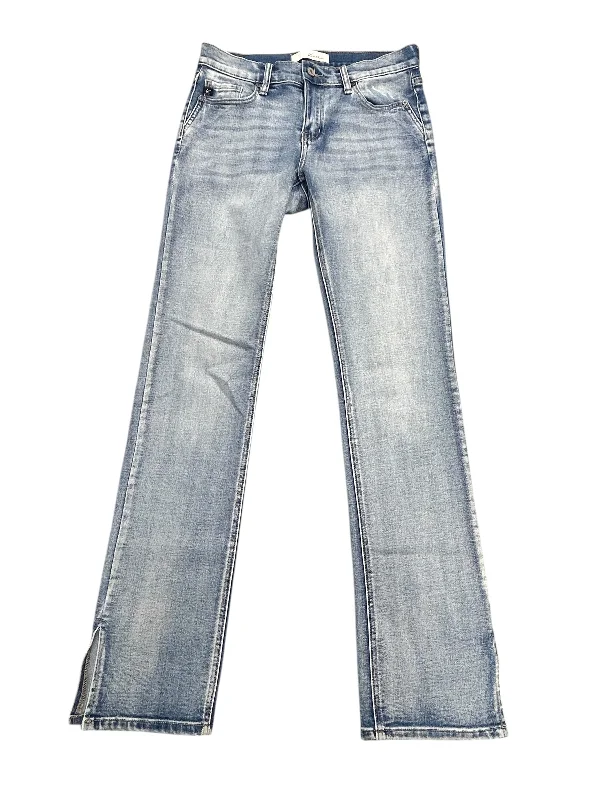 Jeans Straight By Kancan In Blue Denim, Size: 2