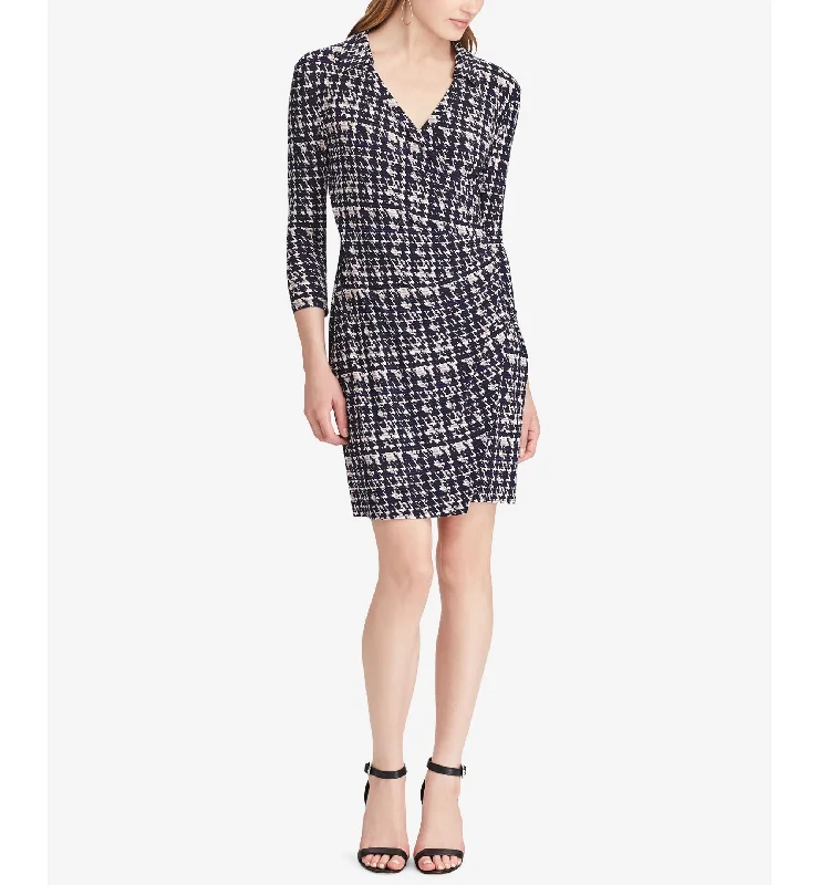 American Living Houndstooth Jersey Dress