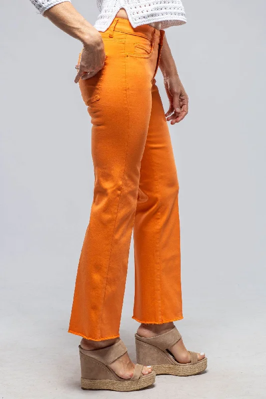 Francesca Cropped Jeans In Orange