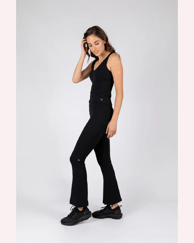 Marlow Relay Flare Pant - Black