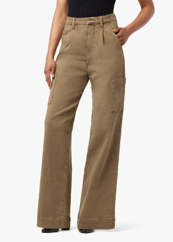 Joes Jeans The Petra High Rise Wide Leg Pants in Capers